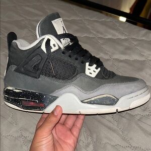 Jordan Gray and Black Sneakers